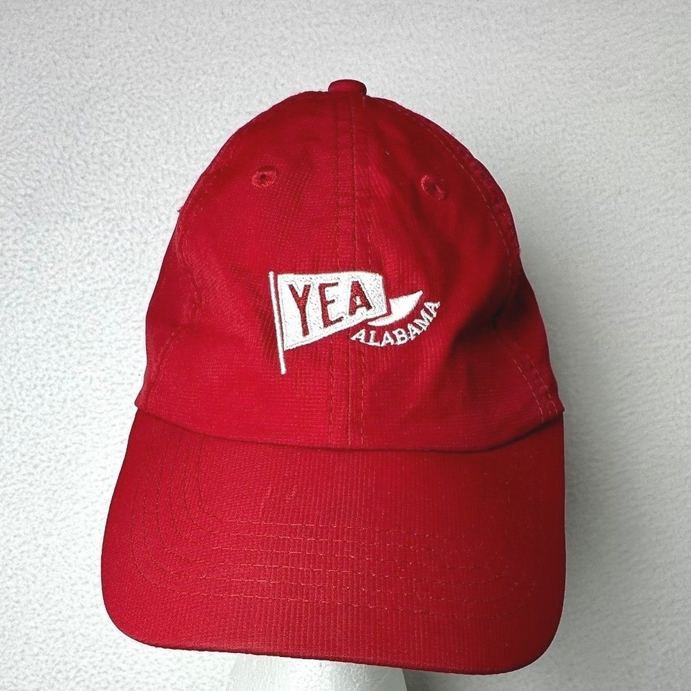Imperial Alabama Crimson Tide Yea Alabama Red Performance Hat Adjustable